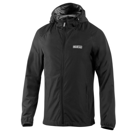 Dukserice i jakne Sparco Windbreaker Jacket 2026, black | race-shop.hr