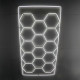 Lampe 14-Panel LED WHITE Hexagon Honeycomb Garage Lightning | race-shop.hr