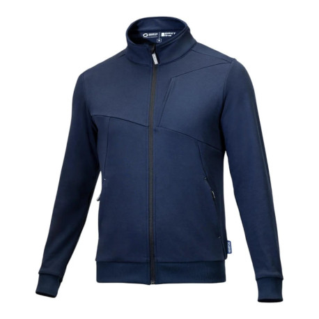 Dukserice i jakne Sparco Full Zip Grit Sweatshirt PLATA, tamnoplava | race-shop.hr