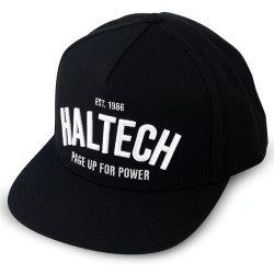 HALFTECH snapback cap, black/white