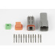Motec Haltech Plug & Pins Only Set DT-6 Conn (DT06-6S + DT04-6P) ( | race-shop.hr