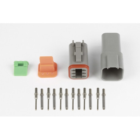Motec Haltech Plug & Pins Only Set DT-6 Conn (DT06-6S + DT04-6P) ( | race-shop.hr