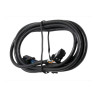 Haltech CAN Cable 8 pin Blk Tyco 8 pin Blk Tyco 75mm (3")