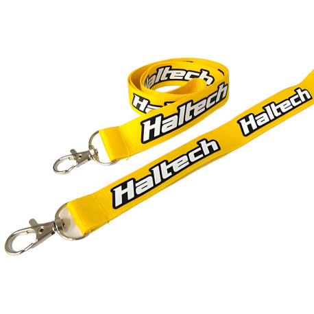 Privjesci Haltech Haltech ogrlica - Žuta s otisnutim logotipom | race-shop.hr