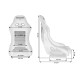 Sportska sjedala bez FIA homogolacije Sportsko sjedalo GTR Bride K109 crna umjetna koža - Medium | race-shop.hr