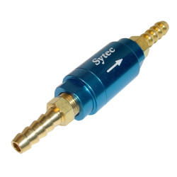 Sytec Motorsport Jednosmjerni ventil za gorivo s priključcima (6mm) - Plavi