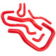 Kompleti silikonskih cijevi hladnjaka RACES Performance silikonski set crijeva intercoolera za Honda Civic VTi EK4/EG6 1.6 B16 92-00 (6 pcs) | race-shop.hr