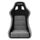 Sportska sjedala bez FIA homogolacije Racing seat RACES GRAPHITE | race-shop.hr