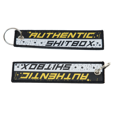 Privjesci RACES Jet tag keychain - Authentic ShitBox Black | race-shop.hr