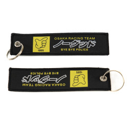 RACES Jet tag keychain - No Good 1985 Black