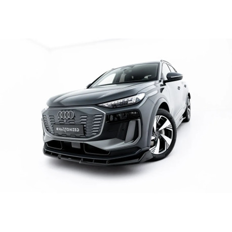 Body kit i vizualni dodaci MAXTON DESIGN prednji lip za Audi Q6 e-tron Standard / S-Line / SQ6 e-tron SUV / Sportback Mk1, sjajna crna | race-shop.hr