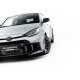 Body kit i vizualni dodaci Street Pro Front Splitter + Flaps Toyota GR Yaris Mk4 Facelift (black) | race-shop.hr