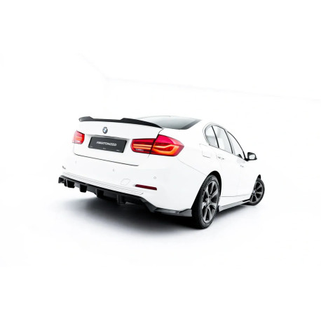 Body kit i vizualni dodaci Stražnji difuzor (s vertikalnim prugama) BMW 3 Sportline Sedan / Touring F30 / F31 | race-shop.hr