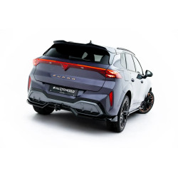 MAXTON DESIGN stražnji lip za Cupra Terramar Mk1 (Version with towbar) (s vertikalnim prugama), sjajna crna, V3