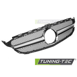 Rešetka s KAMEROM ZA MERCEDES W205 14-18 / S205 14-18 / C205 15-18 / A205 16-18 (Crna Srebrna)