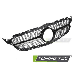 Rešetka za MERCEDES W205 14-18 / S205 14-18 / C205 15-18 / A205 16-18 (Dijamantno crna krom)