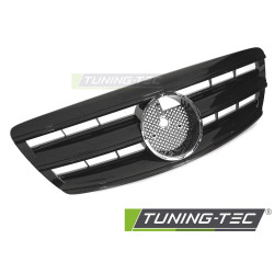 Grille sport for MERCEDES W220 02-05 (Glossy Black)