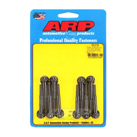 Dijelovi motora ARP Chevy LS 45mm UHL 12pt Edelbrock Set vijaka za usisni kolektor - 8740 krom molibden | race-shop.hr