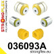 Polijuretanski silent blokovi STRONGFLEX - 036093A: Front suspension bush kit SPORT | race-shop.hr