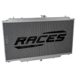 RACES ALU trkaći vodeni hladnjak - Nissan Patrol Y61 2.8/3.0/4.2 TD (97-01) - Silver