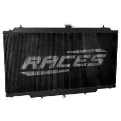 RACES ALU trkaći vodeni hladnjak - Nissan Patrol Y61 2.8/3.0/4.2 TD (97-01) - Black