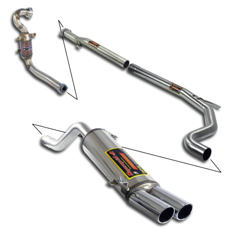 Ispušni sistemi SUPERSPRINT Supersprint Street Performance pack GRANDE PUNTO ABARTH kit SS 1.4i T 08+ | race-shop.hr