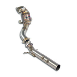 Supersprint Turbo downpipe kit + Metallic catalytic converter WRC (Deletes GPF) AUDI A1 40 TFSi 3 Doors / Sportback 18+