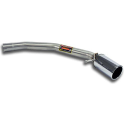 Supersprint Rear pipe Right O100 (Muffler delete) AUDI A6 C7 4G (Sedan + Avant) 2.0 TFSI 11-12