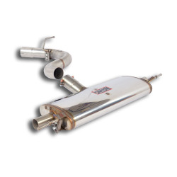 Supersprint Rear exhaust Right - Left AUDI TT Mk2 QUATTRO Coupè/Roadster 2.0 TFSi 07-14