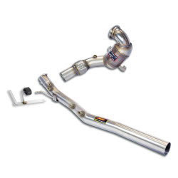 Supersprint Turbo downpipe kit + Metallic catalytic (Deletes GPF) AUDI TT Mk3 Facelift Coupè/Roadster 40 TFSI 19+