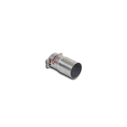 Supersprint Sleeve pipe for OEM front exhaust Ø65mm AUDI TT Mk3 Coupè/Roadster 2.0 TFSI Quattro 15+
