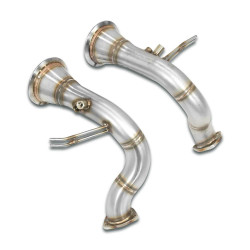 Supersprint Downpipe kit Right + Left (Replaces catalytic converter) AUDI SQ7 Quattro 20-24 (with valve)