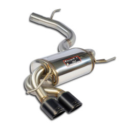 Supersprint Rear exhaust 90x70 "Gun Metal Grey" AUDI S3 8P QUATTRO 2.0 TFSI 07+
