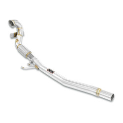 Supersprint Turbo downpipe kit for OEM centre exhaust (Replaces catalytic converter) AUDI S3 8V QUATTRO 2.0 TFSI 13-15