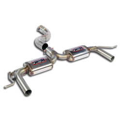 Supersprint Rear exhaust "Racing" AUDI S3 8Y Sedan QUATTRO 2.0 TFSI 21-24 Twin Pipe