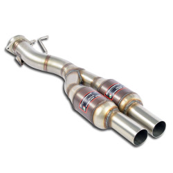 Supersprint "Y-Pipe" with metallic catalytic right - left AUDI RS3 8VA Sportback QUATTRO 2.5 TFSI 15-16 (with valve)