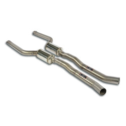 Supersprint Front exhaust Right - Left BMW G30 M550i xDrive 16-18 (with valve)