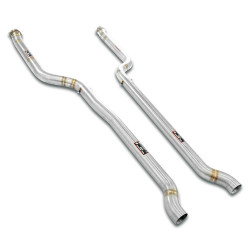 Supersprint Front pipes right - left BMW G30 M550i LCi xDrive 21-24 (with valve)
