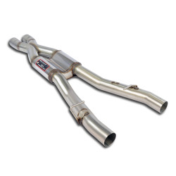 Supersprint Centre exhaust + "X-Pipe" BMW F12 Cabrio 650i V8 11-12