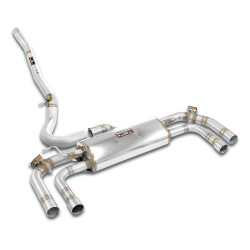 Supersprint Rear exhaust with valve Right - Left for the Stock end tips BMW U11 X1 M 35i xDrive 2.0i Turbo 24+