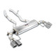 Ispušni sistemi SUPERSPRINT Supersprint Rear exhaust Right "Gun Metal Grey" OO90 - Left OO90 with valve BMW G01 X3 M40i xDrive 17-24 (with valve) | race-shop.hr