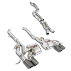 Supersprint J-Pipe Touring Package - completeDeletes the secondary catalytics + mid resonators BMW G80 M3 / G80 M3 xDrive 21+