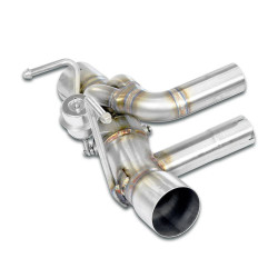 Supersprint Rear pipe left with valve FERRARI 488 GTB 3.9L V8 Bi-Turbo 15-19