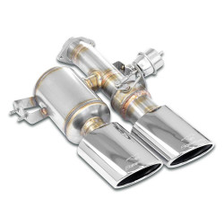 Supersprint Rear exhaust Left 120x80 with valve (Vacuum) FERRARI 550 V12 Maranello 96-02 (with valve)