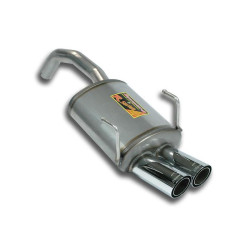 Supersprint Rear exhaust OO 70 STEEL 409 FIAT 500 1.4i 16v "U.S. Model" 09+