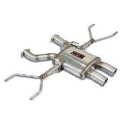 Supersprint Dual Sound rear muffler, with flap JAGUAR F-Type P300 Coupè / Convertible 17-20 (with valve)