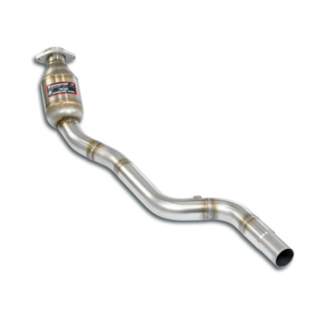 Ispušni sistemi SUPERSPRINT Supersprint Downpipe Left + Metallic catalytic JAGUAR F-Type Coupè / Convertible 14-19 (with valve) | race-shop.hr