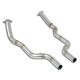 Ispušni sistemi SUPERSPRINT Supersprint Downpipe kit Right - Left (Deletes the catalytic) JAGUAR F-Type Coupè / Convertible 14-19 (with valve) | race-shop.hr