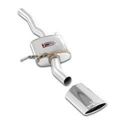Supersprint Rear exhaust Left 145x95 JAGUAR XK Coupè / Cabrio 3.5i V8 06-08