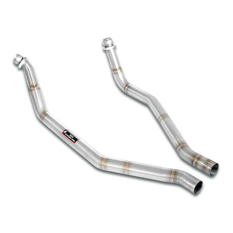 Ispušni sistemi SUPERSPRINT Supersprint Downpipe kit right - left for OEM manifold (LHD Only) MERCEDES W109 300 SEL (6.3L V8) 67-72 (Sport System) | race-shop.hr